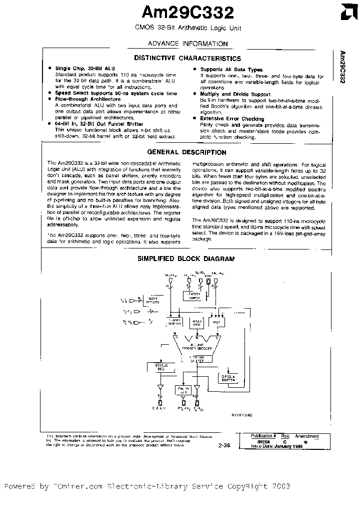 AM29C332-2GCB_3034511.PDF Datasheet