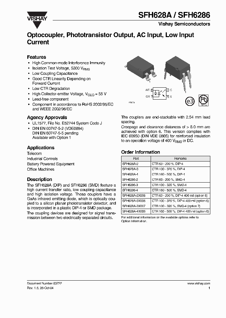 SFH628A-3X006_3036611.PDF Datasheet