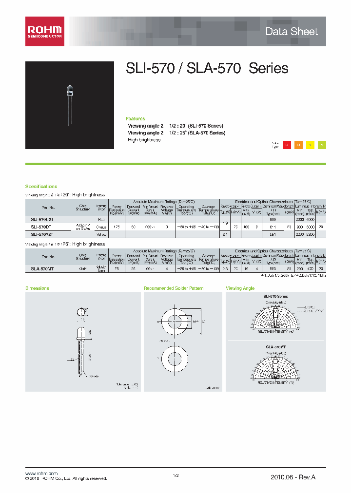 SLA-570MT_3038989.PDF Datasheet