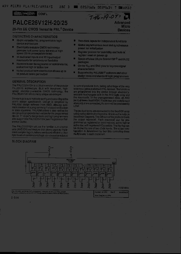 PALCE26V12H-25PC_3039194.PDF Datasheet