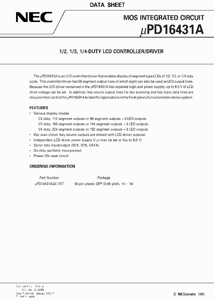 UPD16431AGC-7ET_3041324.PDF Datasheet