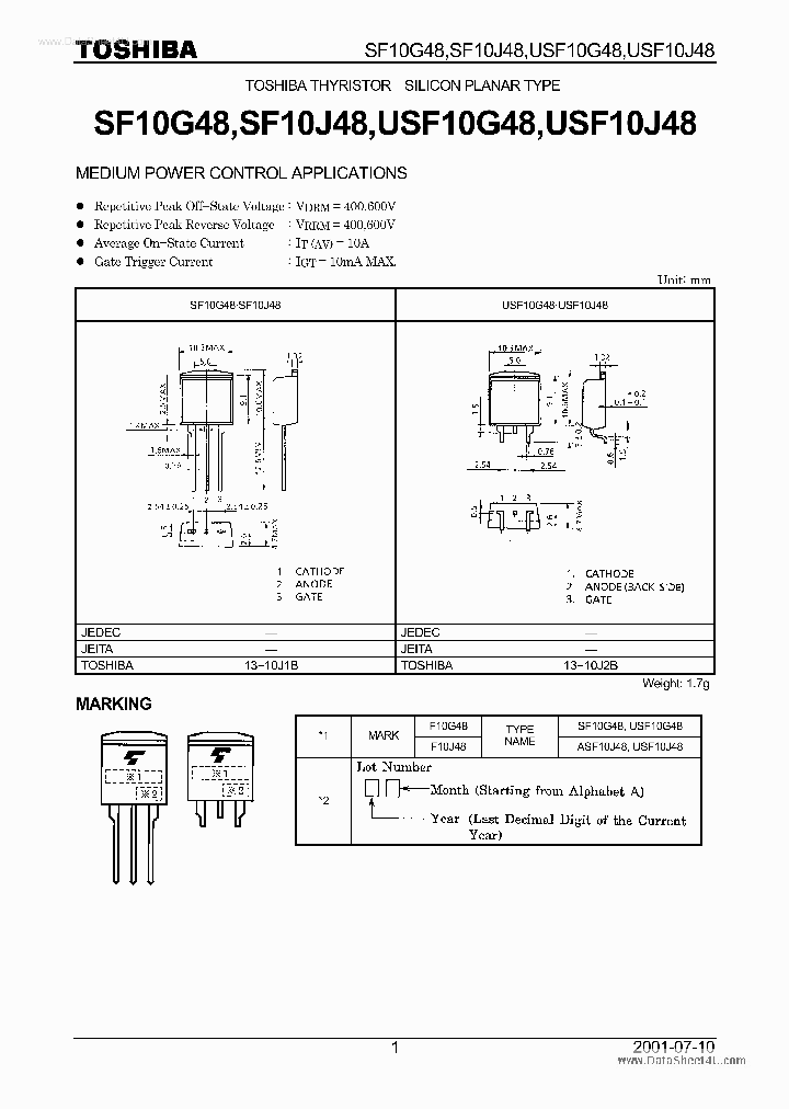 USF10G48_3039644.PDF Datasheet