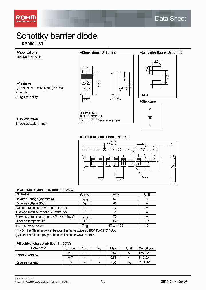 RB050L-6011_3042230.PDF Datasheet
