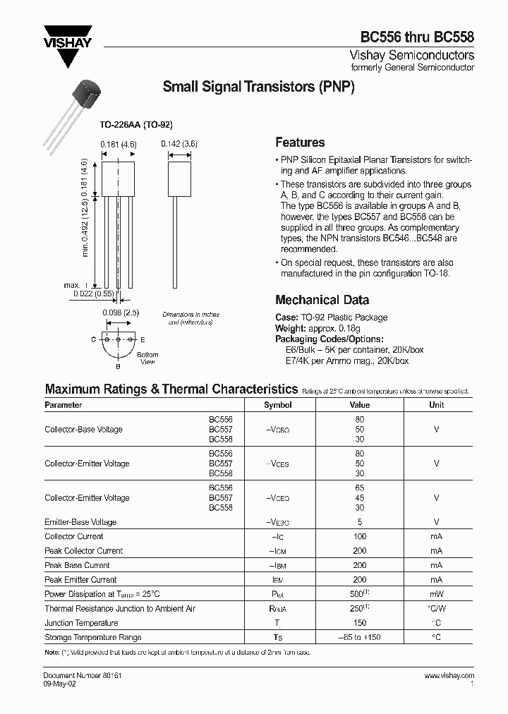 BC556AE7_3044399.PDF Datasheet