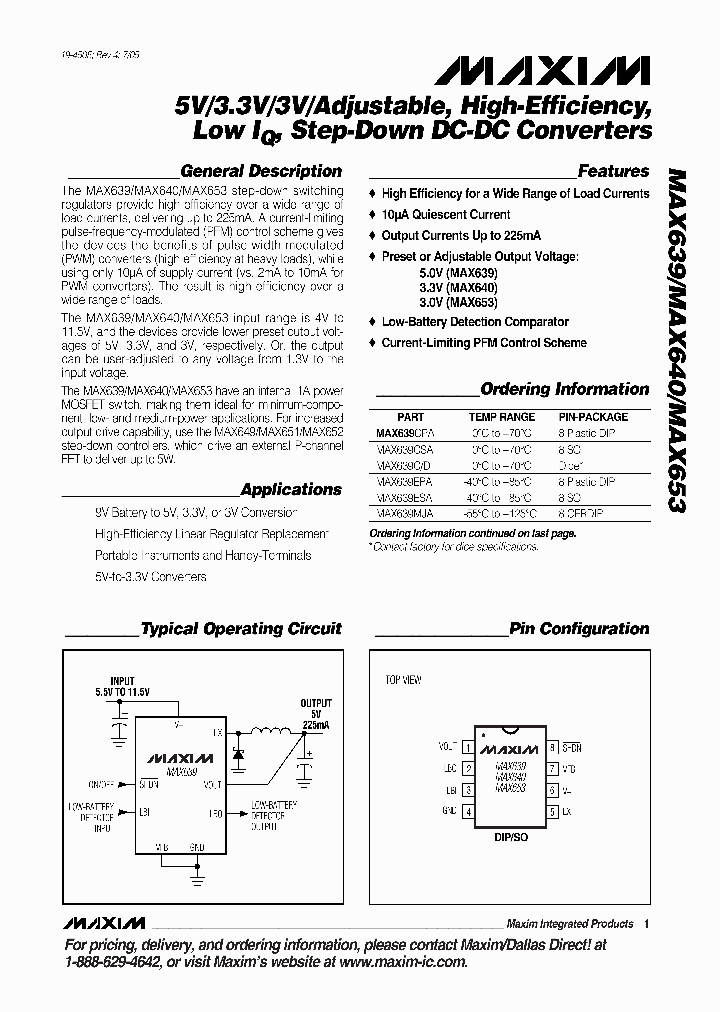 MAX639C_3043747.PDF Datasheet
