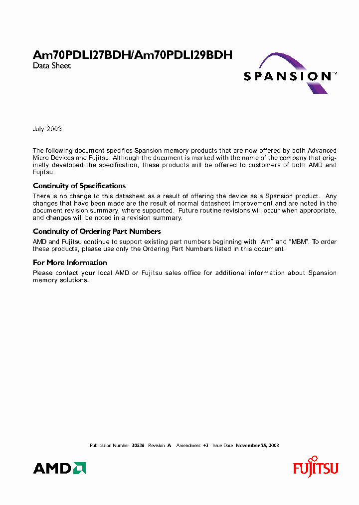 AM70PDL127BDH66IS_3044882.PDF Datasheet