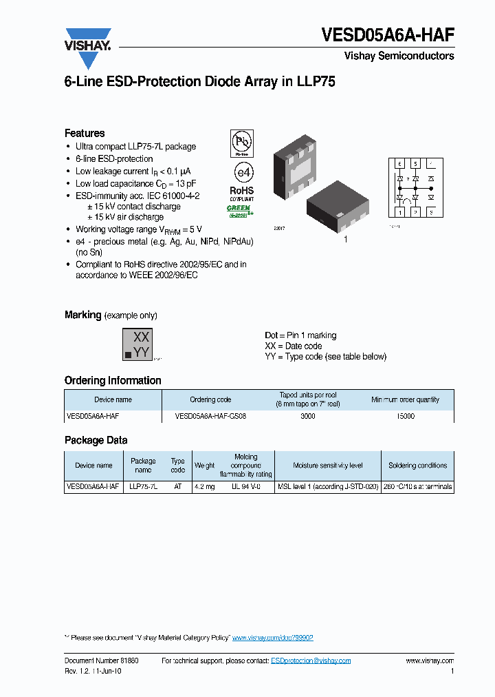 VESD05A6A-HAF_3044932.PDF Datasheet