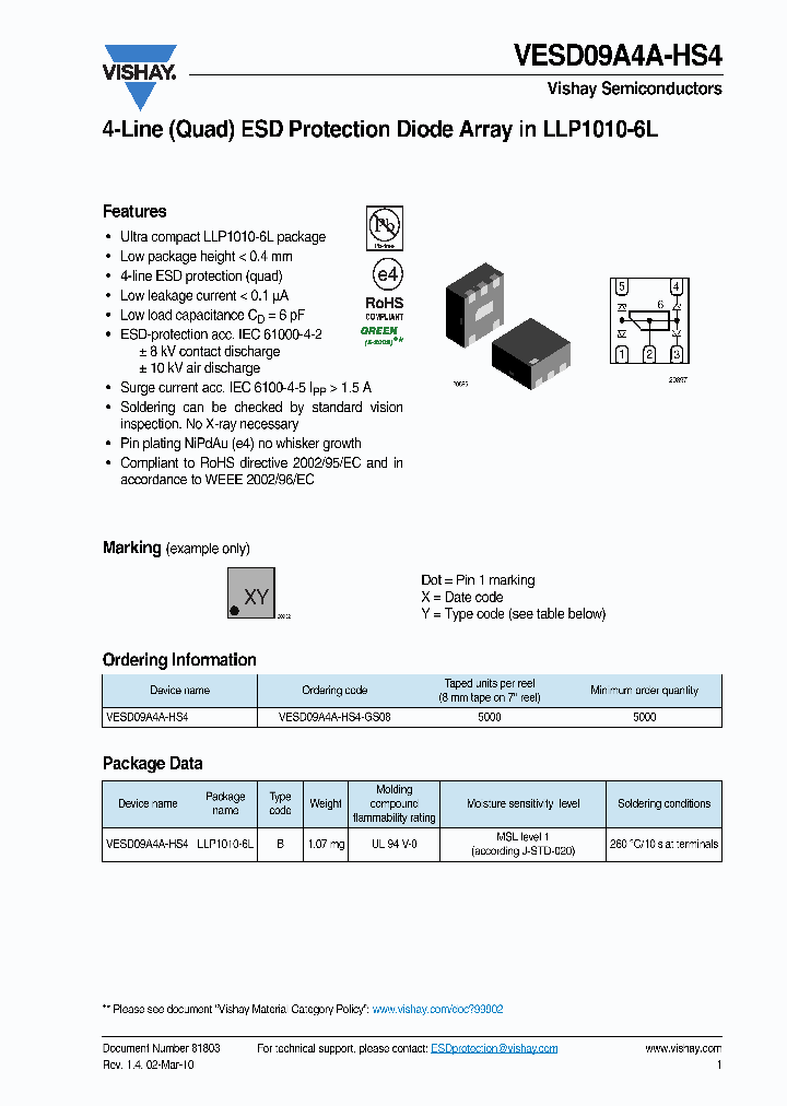VESD09A4A-HS4_3044987.PDF Datasheet