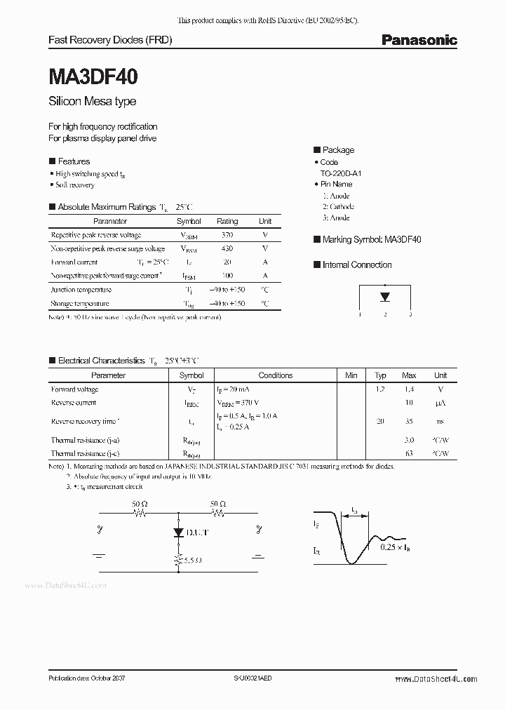 MA3DF40_3041220.PDF Datasheet