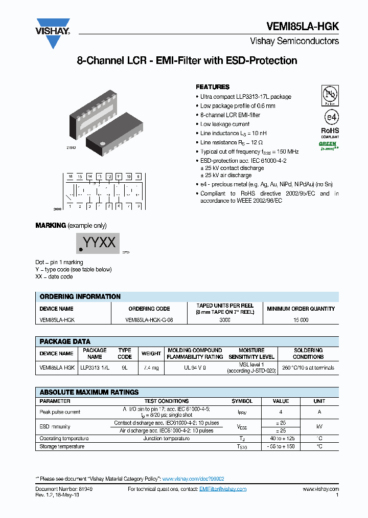 VEMI85LA-HGK_3045452.PDF Datasheet