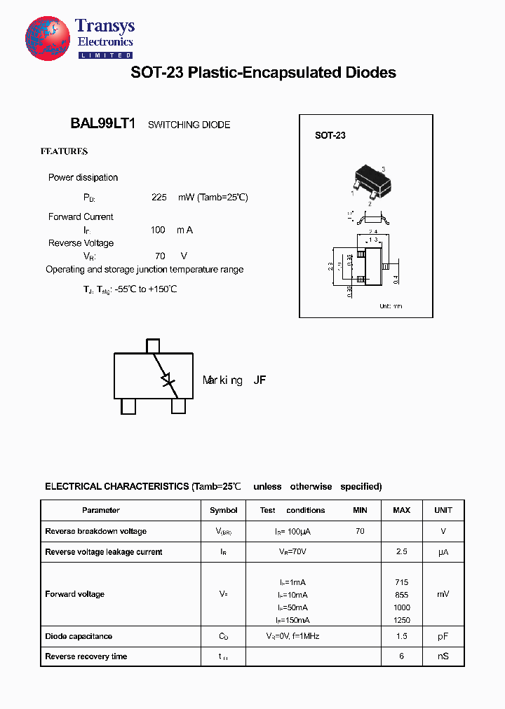 BAL99LT1_3046284.PDF Datasheet
