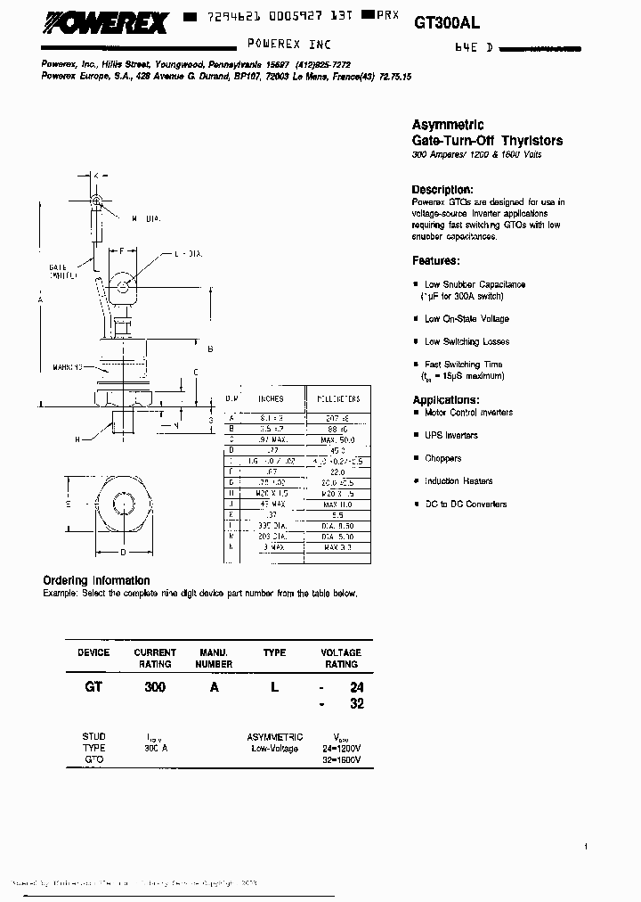 GT300AL32_3046778.PDF Datasheet