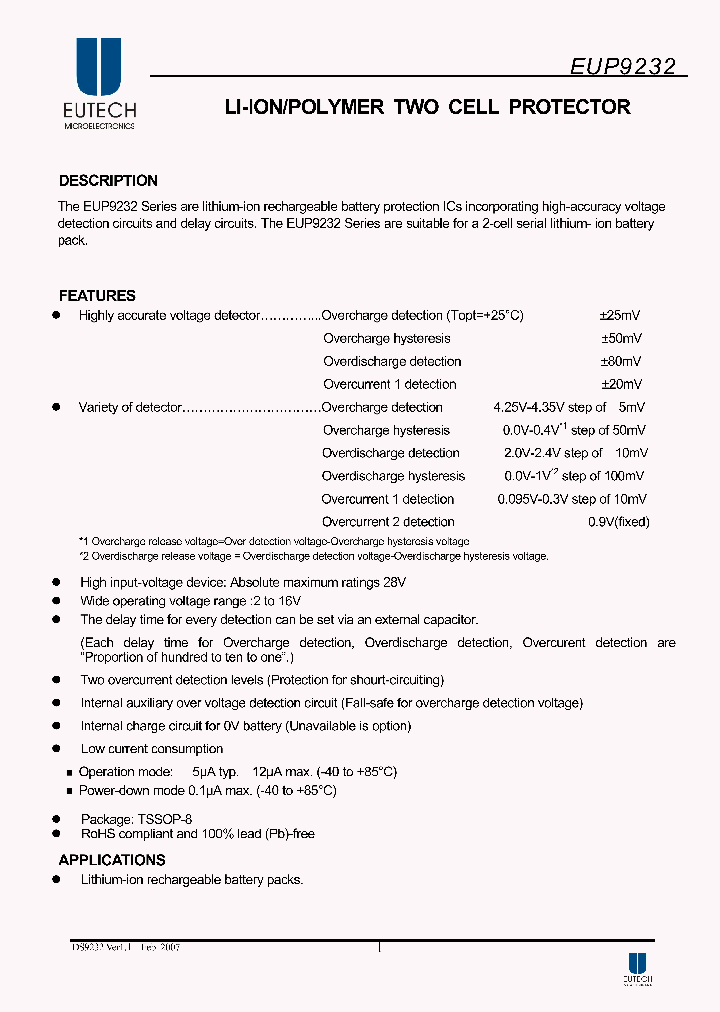 EUP9232ACQIR1_3048280.PDF Datasheet