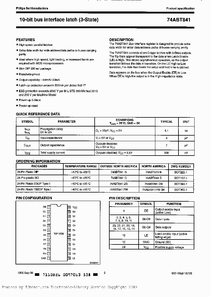 74ABT841D-T_3051860.PDF Datasheet
