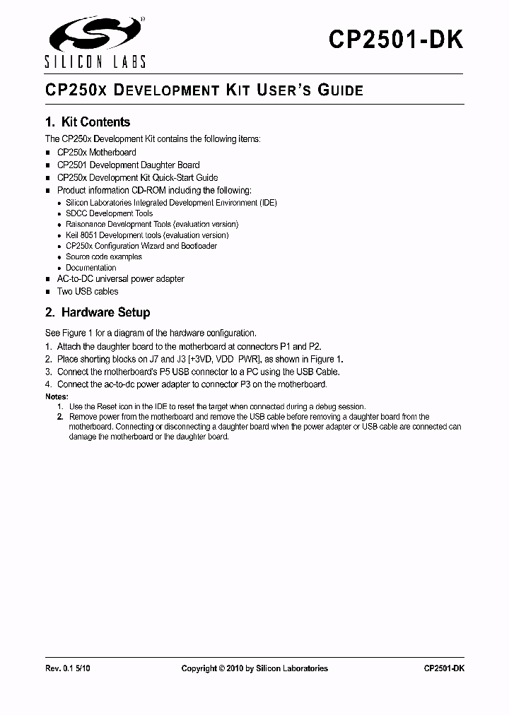 CP2501-DK_3056078.PDF Datasheet