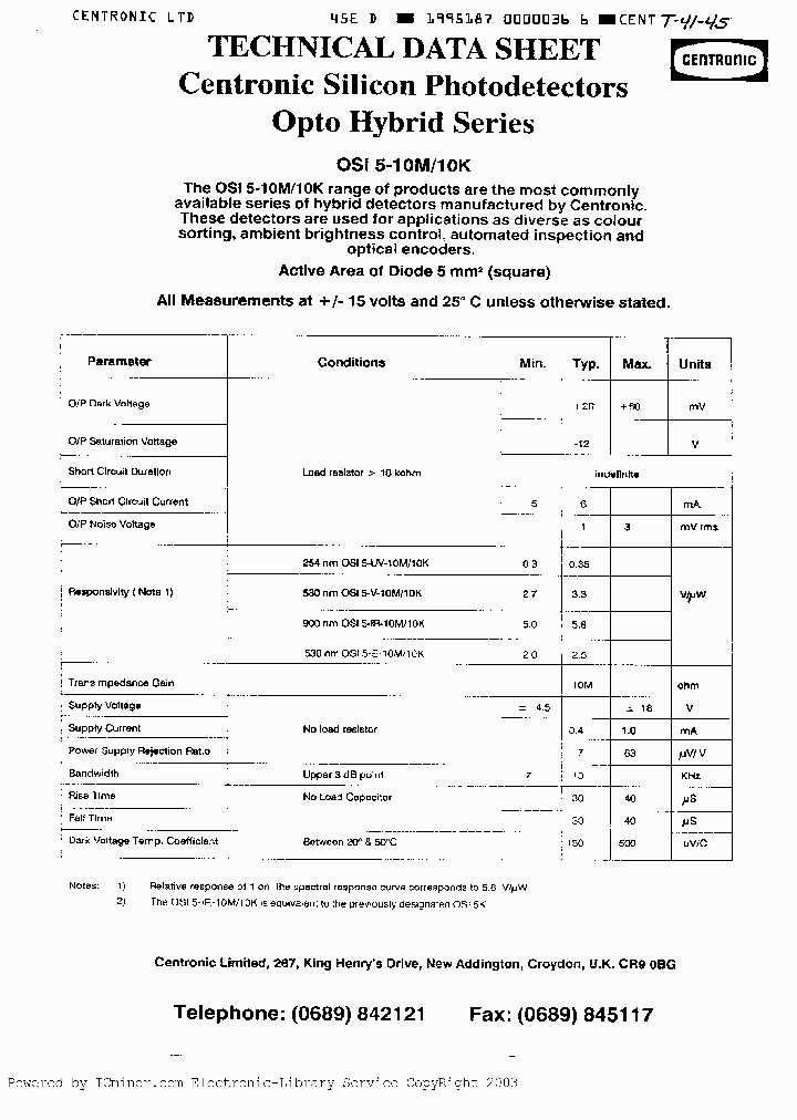 OSI5UV10M10K_3056442.PDF Datasheet