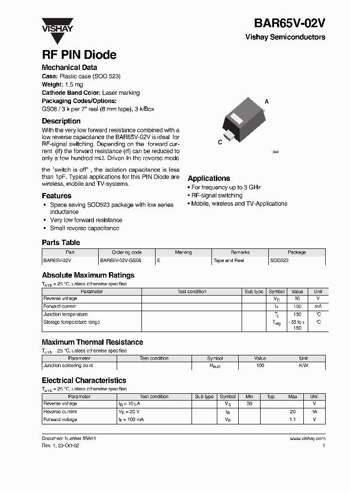 BAR65V-02V_3056818.PDF Datasheet