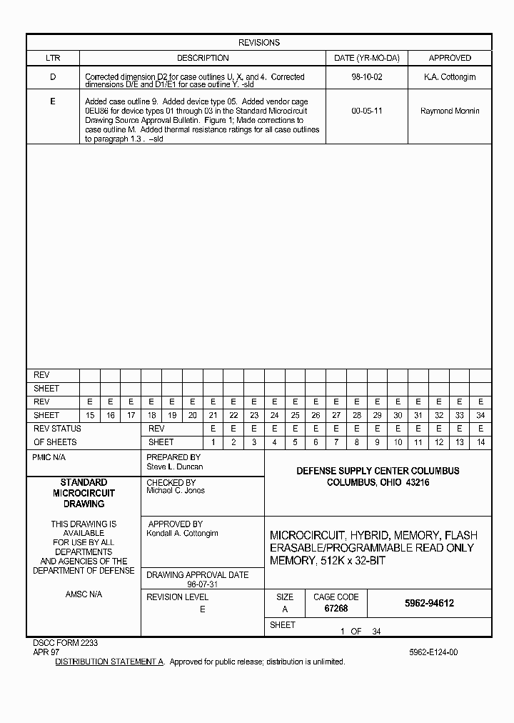 5962-9461205HUA_3057173.PDF Datasheet