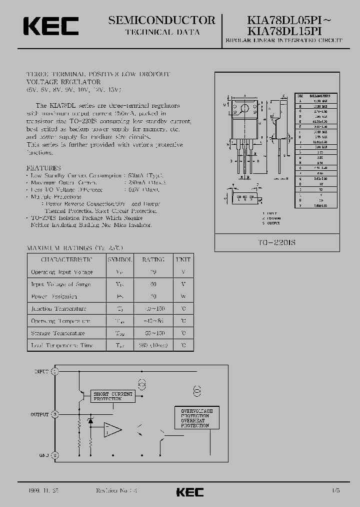 KIA78DL05PI_3057260.PDF Datasheet
