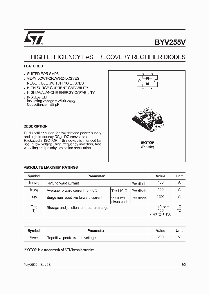 BYV255V-200_3057011.PDF Datasheet