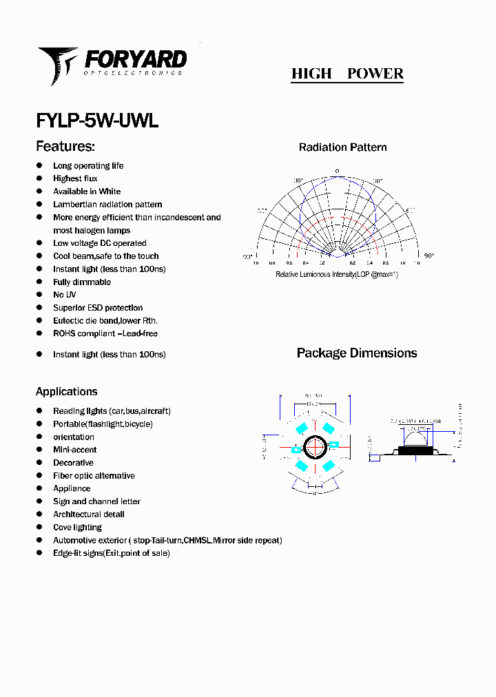 FYLP-5W-UWL_3059761.PDF Datasheet