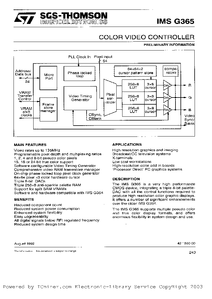 IMSG365X-11S_3061471.PDF Datasheet