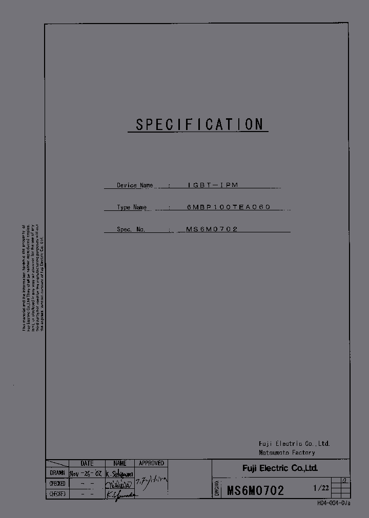 6MBP100TEA-060_3064931.PDF Datasheet