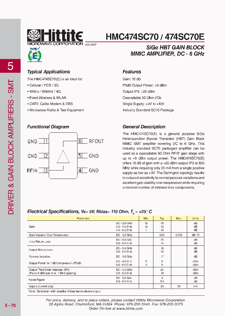 HMC474SC70E_3071083.PDF Datasheet