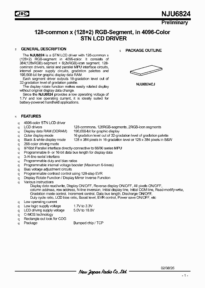 NJU6824_3068897.PDF Datasheet
