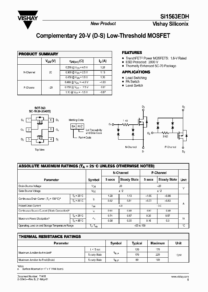 SI1563EDH_3072583.PDF Datasheet