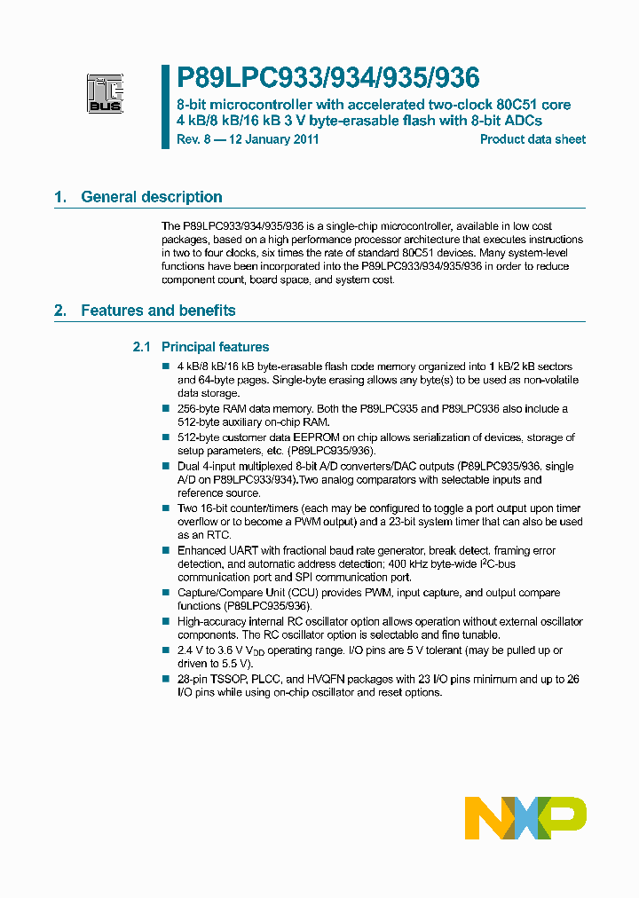 P89LPC936FDH_3072579.PDF Datasheet