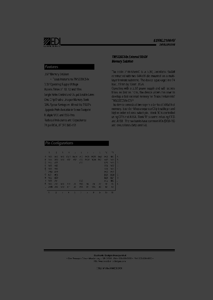 EDI8L21664V15BI_3072594.PDF Datasheet