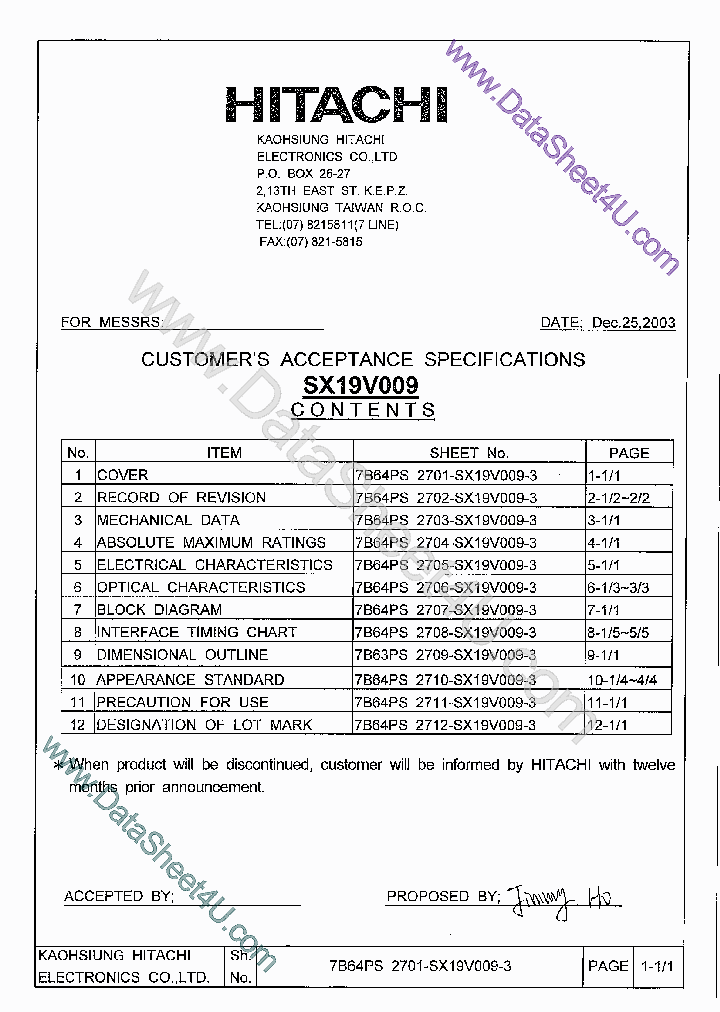 SX19V009_3072304.PDF Datasheet