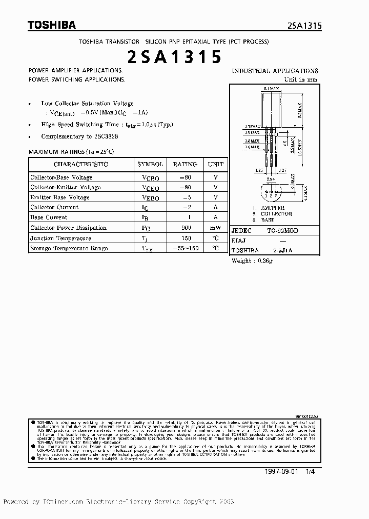 2SA1315Y_3073156.PDF Datasheet
