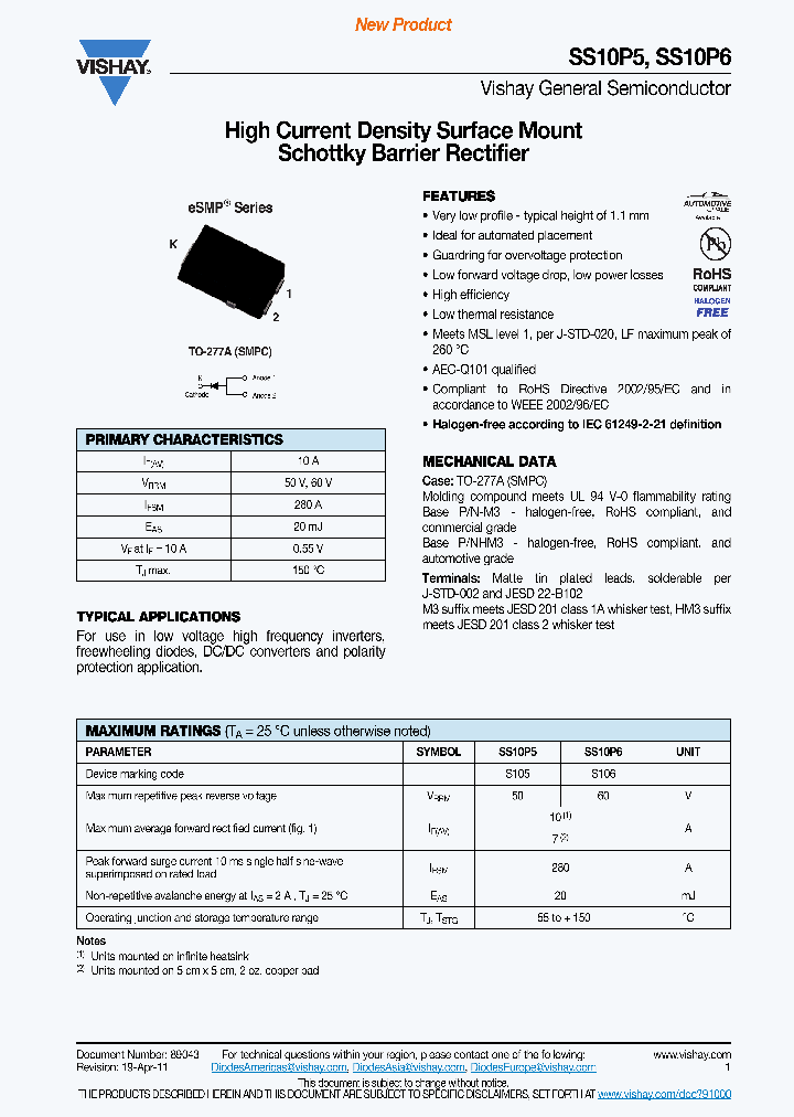 SS10P6-M3-86A_3073300.PDF Datasheet
