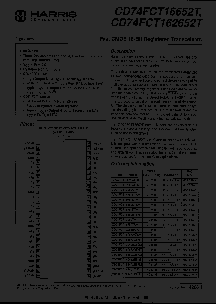 CD74FCT16652ETMT_3073565.PDF Datasheet