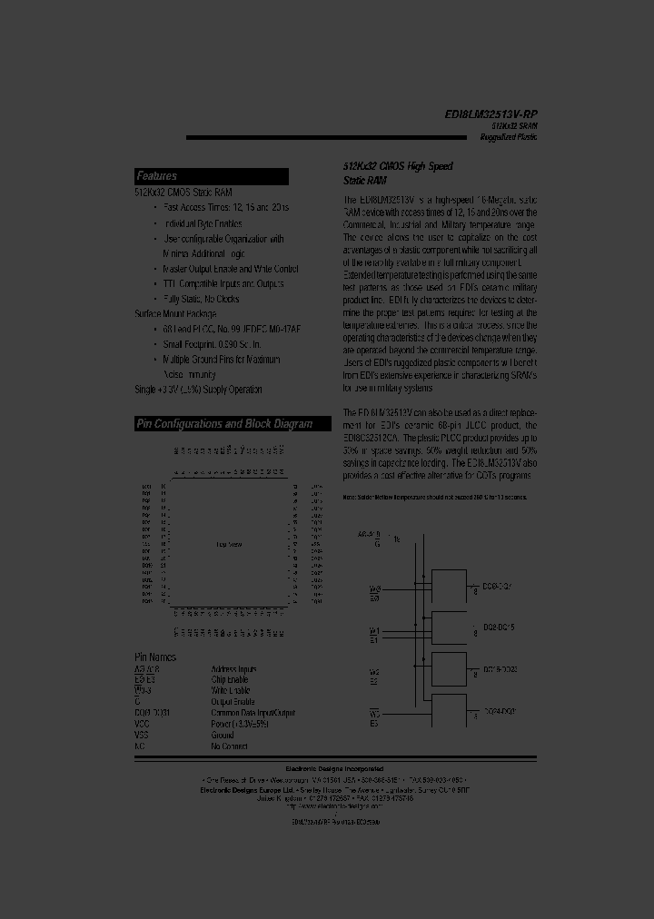 EDI8LM32513V15AM_3071814.PDF Datasheet