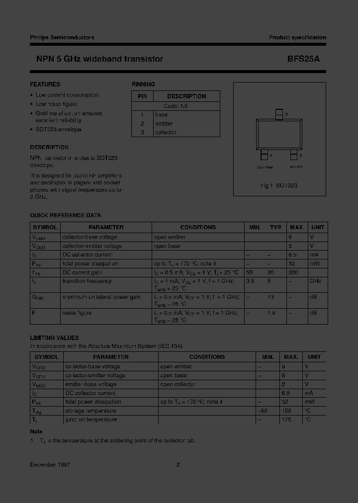 BFS25ATR_3073831.PDF Datasheet