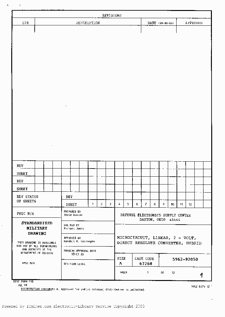 5962-9205001HXX_3076114.PDF Datasheet