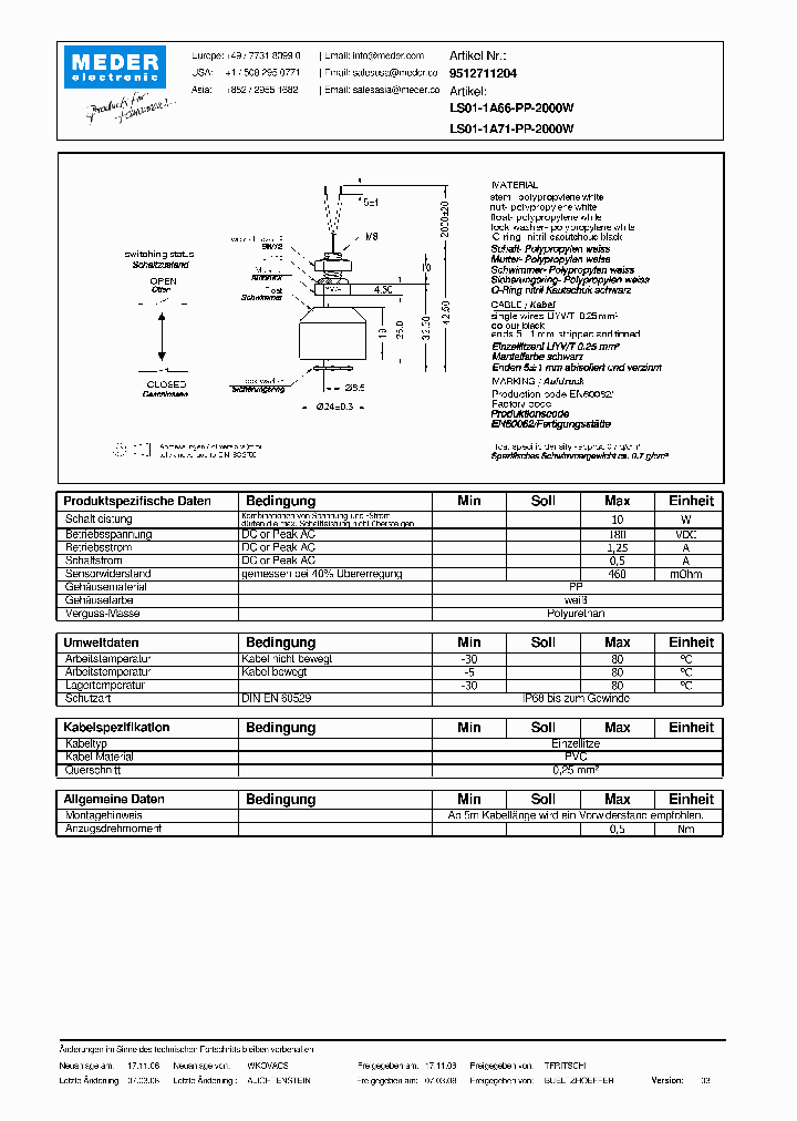 LS01-1A66-PP-2000WDE_3073945.PDF Datasheet