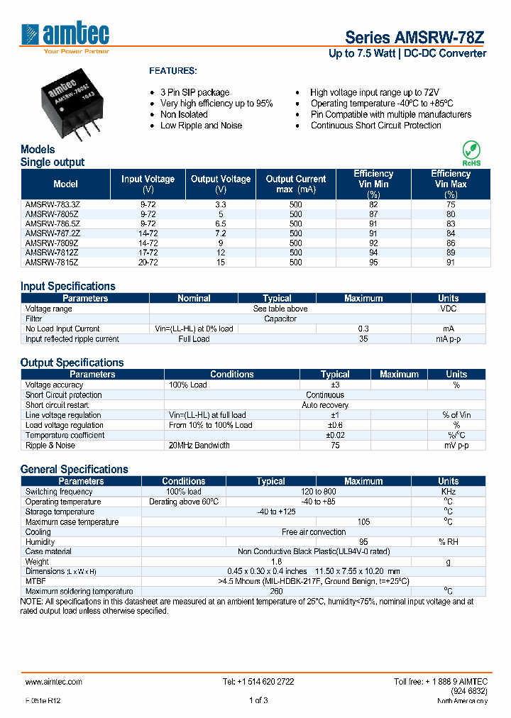 AMSRW-7865Z_3075601.PDF Datasheet