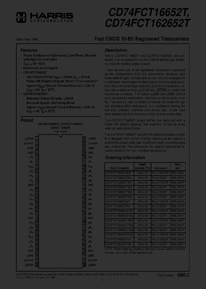 CD74FCT16652ETSM_3073566.PDF Datasheet