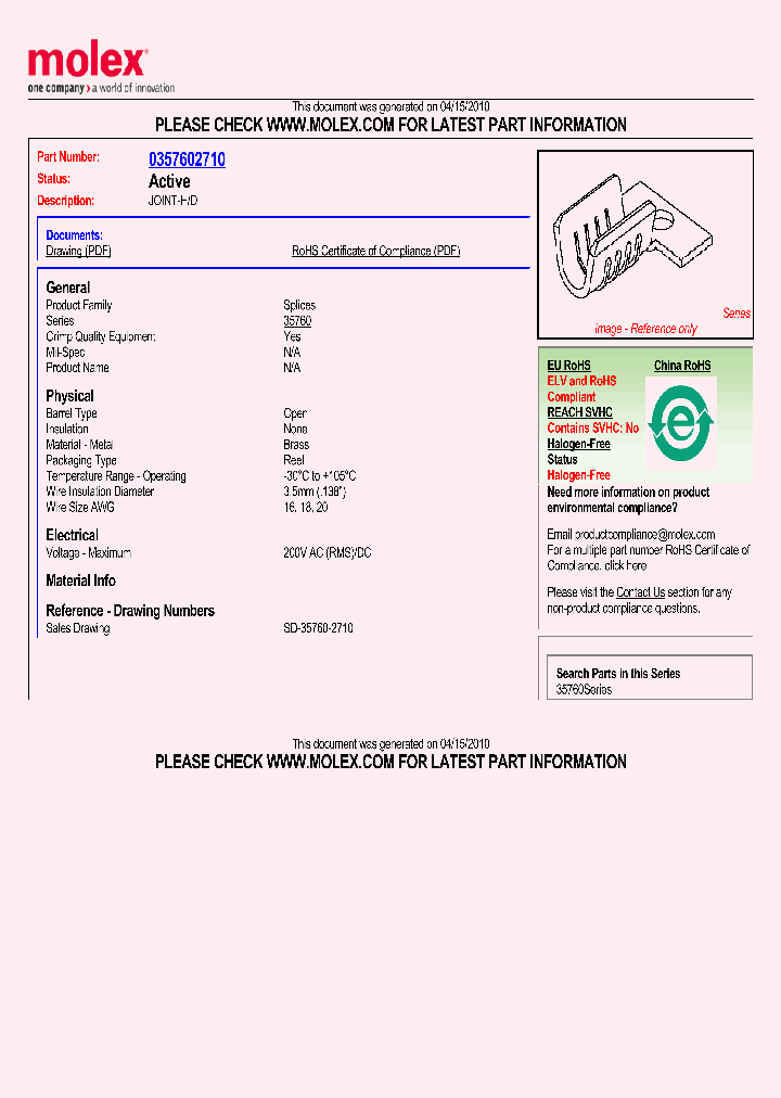 35760-2710_3081362.PDF Datasheet