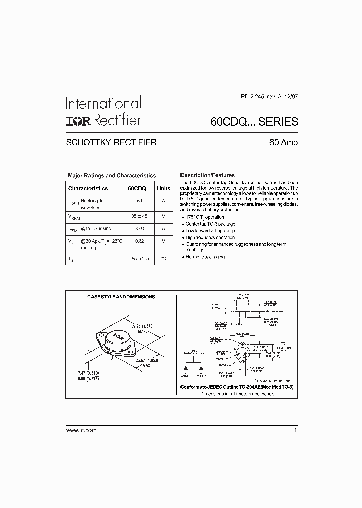 60CDQ040_3082849.PDF Datasheet