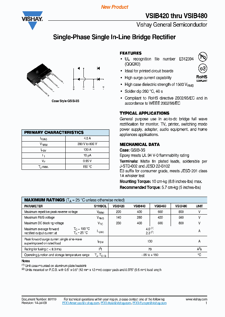 VSIB460-E3-45_3083117.PDF Datasheet