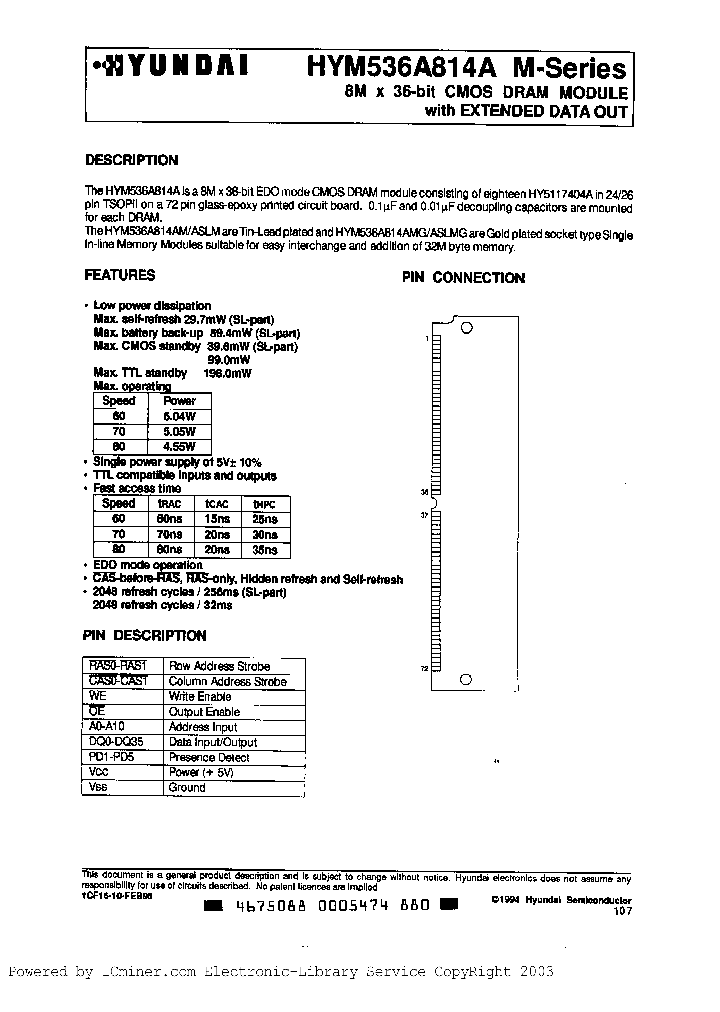 HYM536A814ASLMG-60_3084889.PDF Datasheet