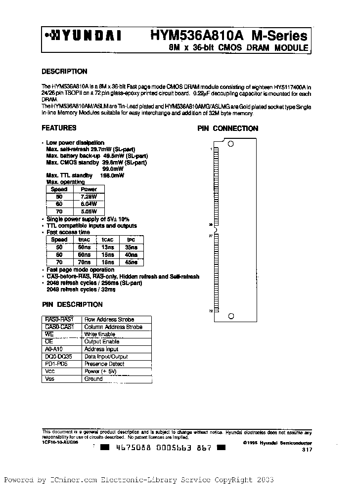 HYM536A810ASLMG-60_3084888.PDF Datasheet