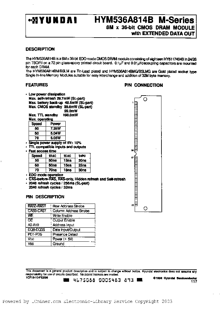 HYM536A814BSLMG-60_3084890.PDF Datasheet