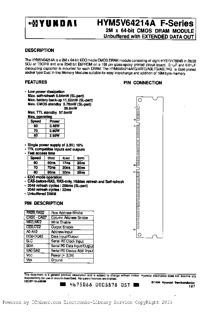 HYM5V64214ASLTFG-60_3084983.PDF Datasheet
