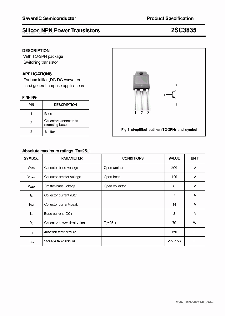 2SC3835_3084370.PDF Datasheet